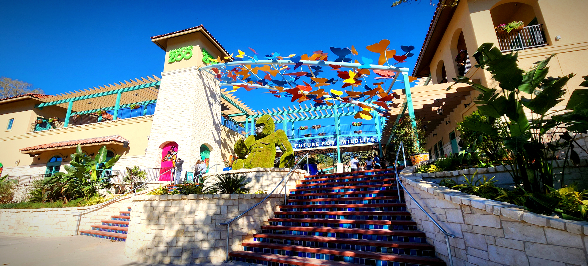 San Antonio Zoo Entrance