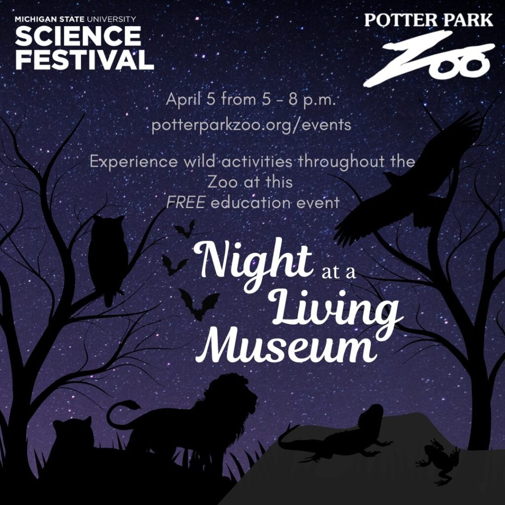 Free Evening Event At Potter Park Zoo! Zoos USA Michigan Potter Park Zoo (Lansing Zoo